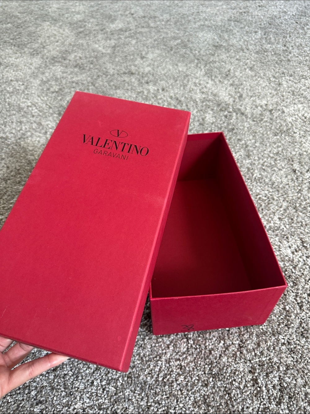 Valentino shoe box